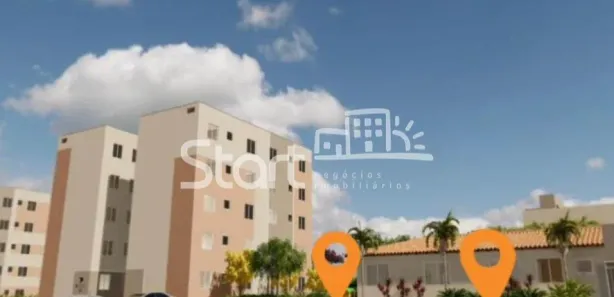 Apartamento com 2 Quartos à venda, 40m² no Residencial Parque do Café II, Monte Mor