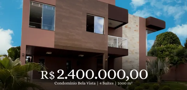 Casa de Condomínio com 4 Quartos à venda, 600m² no Grande Colorado, Brasília