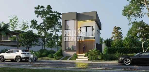 Casa de Condomínio com 3 Quartos à venda, 87m² no Parque Nascente do Rio Capivara, Camaçari