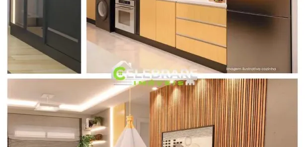 Apartamento com 2 Quartos à venda, 56m² no Jardim Pinheiros, Quatro Barras