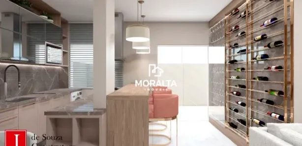 Casa de Condomínio com 3 Quartos à venda, 80m² no Cidade Jardim, São José dos Pinhais