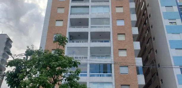 Apartamento com 2 Quartos para alugar, 107m² no Itararé, São Vicente