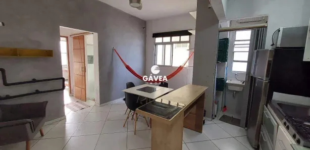 Apartamento com 1 Quarto para alugar, 46m² no Centro, São Vicente
