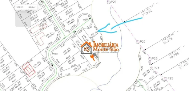 Terreno / Lote / Condomínio à venda, 609m² no Jardim Esperança, Mogi das Cruzes