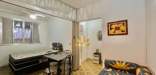 Kitnet com 1 Quarto à venda, 40m² no Jardim Las Palmas, Guarujá