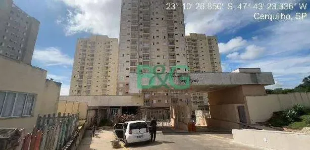 Apartamento com 2 Quartos à venda, 49m² no Residencial Galo de Ouro, Cerquilho