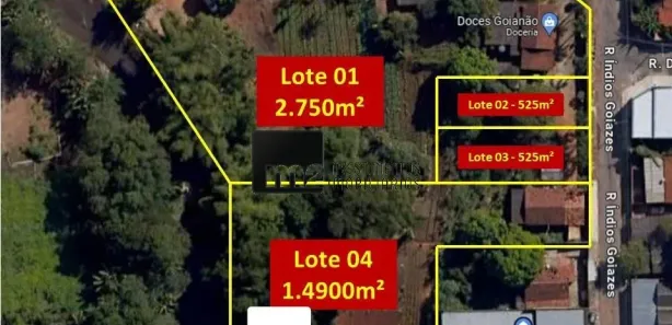 Terreno / Lote / Condomínio à venda, 1490m² no Vila Mauá, Goiânia
