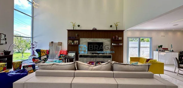 Casa de Condomínio com 5 Quartos para venda ou aluguel, 580m² no Recanto Santa Barbara, Jambeiro