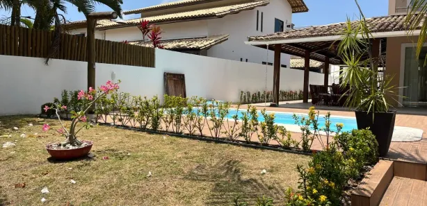 Casa de Condomínio com 3 Quartos para alugar, 190m² no Busca Vida (Abrantes), Camaçari