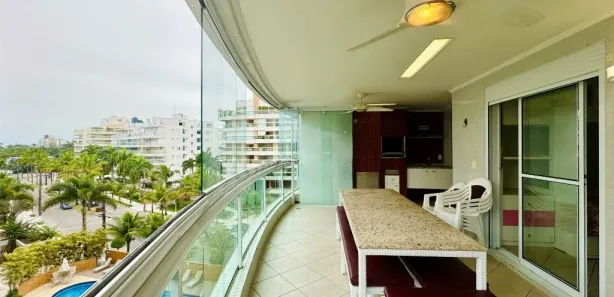 Apartamento com 3 Quartos para alugar, 117m² no Riviera, Bertioga