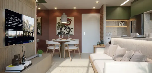 Apartamento com 2 Quartos à venda, 45m² no Caxangá, Recife
