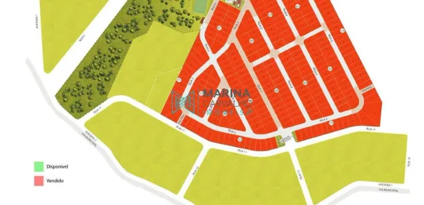 Terreno / Lote / Condomínio à venda, 405m² no Gran Park, Vespasiano