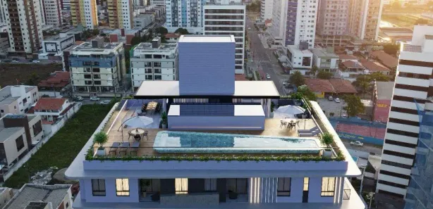 Flat com 2 Quartos à venda, 53m² no Jardim Oceania, João Pessoa