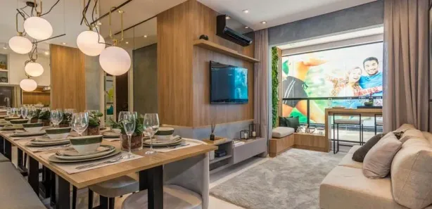 Vert Residence | 56 m² a 63m² | 2 Quartos (1 suíte) | 1 vaga no Aclimação, São Paulo