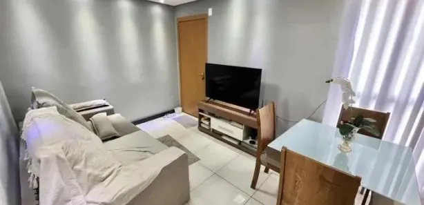 Apartamento com 2 Quartos à venda, 45m² no Chácaras Reunidas Santa Terezinha, Contagem