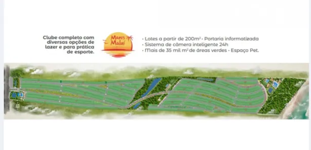 Terreno / Lote / Condomínio à venda, 200m² no Capuã, Barra dos Coqueiros