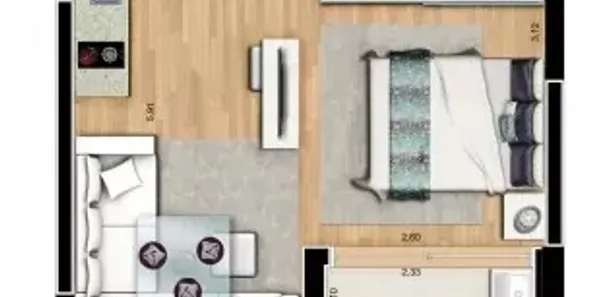 Loft com 2 Quartos à venda, 65m² no Jardim do Mar, São Bernardo do Campo