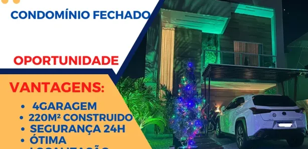 Casa de Condomínio com 4 Quartos à venda, 220m² no Centro, Camaçari