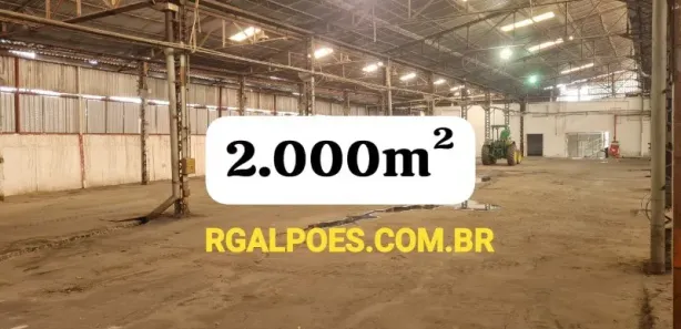 Galpão / Depósito / Armazém para alugar, 2000m² no Santa Amélia, Belford Roxo