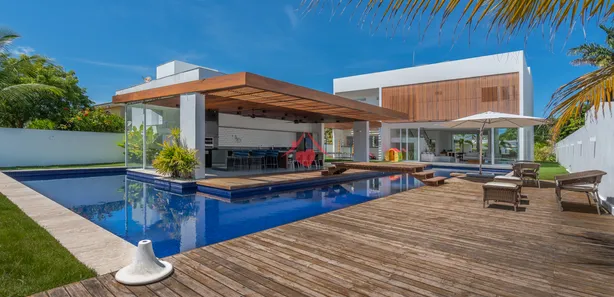 Casa de Condomínio com 5 Quartos à venda, 750m² no Interlagos (Abrantes), Camaçari