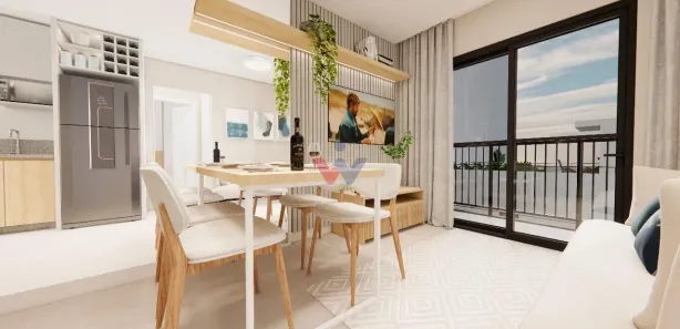 Apartamento com 2 Quartos à venda, 43m² no Loteamento Bieda, Campo Largo