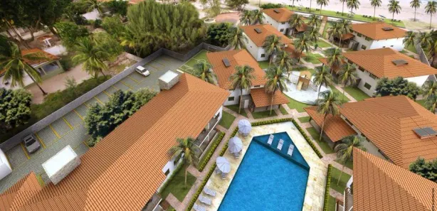 Apartamento com 2 Quartos à venda, 55m² no Loteamento Enseada dos Golfinhos, Ilha de Itamaracá