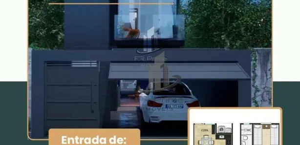 Casa de Condomínio com 2 Quartos à venda, 63m² no Goiabal, Barra Mansa
