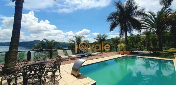 Fazenda / Sítio / Chácara com 5 Quartos para venda ou aluguel, 408m² no Chácaras Condomínio Recanto Pássaros II, Jacareí