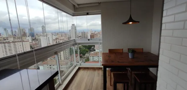 Apartamento com 1 Quarto para alugar, 48m² no Ponta da Praia, Santos