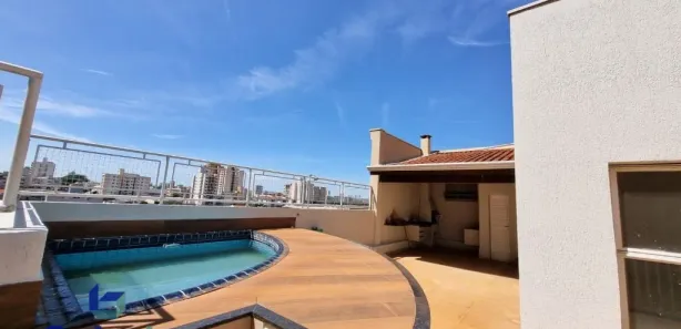 Cobertura com 3 Quartos para alugar, 190m² no Jardim Paulistano, Ribeirão Preto