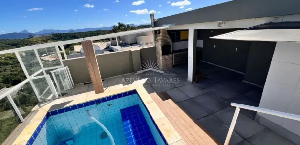 Cobertura com 2 Quartos para alugar, 77m² no Lagoa, Macaé