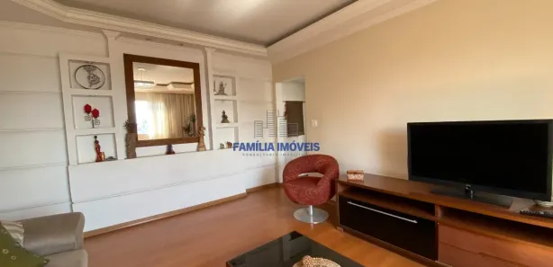 Apartamento com 3 Quartos para alugar, 105m² no Embaré, Santos