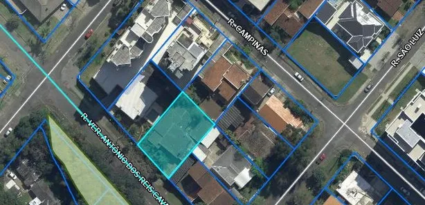 Terreno / Lote / Condomínio à venda, 553m² no Cabral, Curitiba
