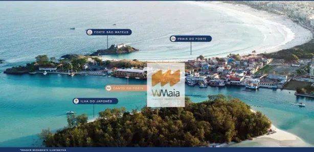 Flat com 1 Quarto à venda, 32m² no Passagem, Cabo Frio