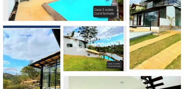 Casa de Condomínio com 3 Quartos à venda, 250m² no Moura Brasil, Três Rios