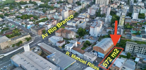 Terreno / Lote / Condomínio à venda, 572m² no Centro, Santa Maria