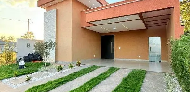 Casa com 3 Quartos à venda, 131m² no Rosa de Leiria Condomínio Horizontal, Goianira
