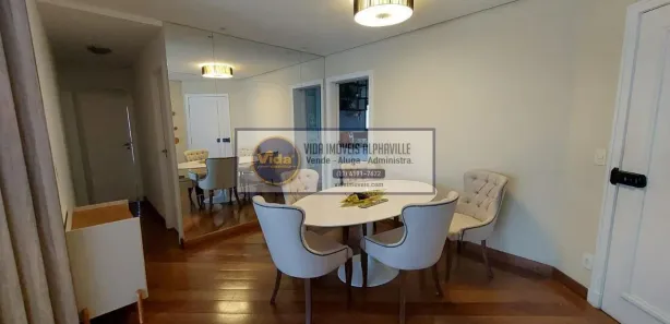 Apartamento com 3 Quartos para alugar, 98m² no Alphaville Centro Industrial e Empresarial/Alphaville., Barueri