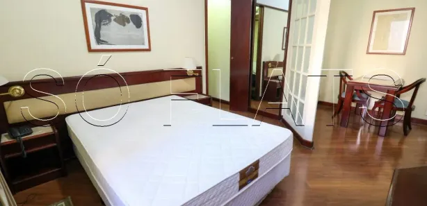 Flat com 1 Quarto para alugar, 29m² no Jardim Paulista, São Paulo