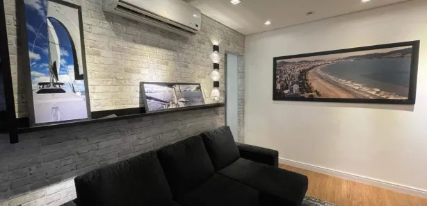 Flat com 1 Quarto para alugar, 69m² no Itararé, São Vicente