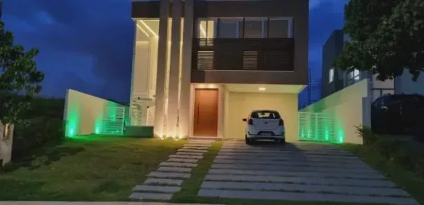 Casa de Condomínio com 5 Quartos à venda, 410m² no Alphaville (Abrantes), Camaçari