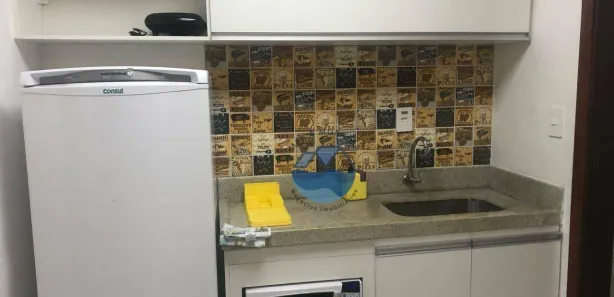 Flat com 1 Quarto para venda ou aluguel, 39m² no Centro, São Vicente
