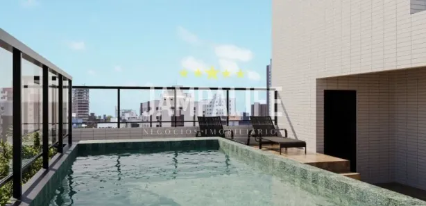 Apartamento com 2 Quartos à venda, 45m² no Cristo Redentor, João Pessoa