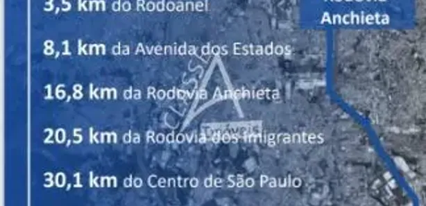 Galpão / Depósito / Armazém para alugar, 6000m² no Loteamento Industrial Coral, Mauá
