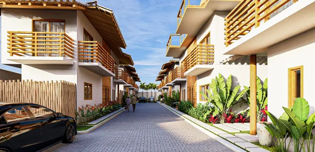 Casa de Condomínio com 3 Quartos à venda, 142m² no Arraial D'Ajuda, Porto Seguro