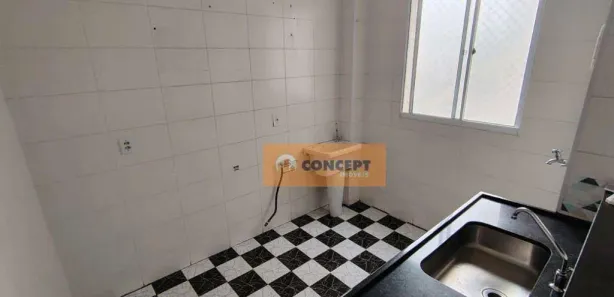 Apartamento com 2 Quartos para alugar, 45m² no Parque Residencial Casa Branca, Suzano