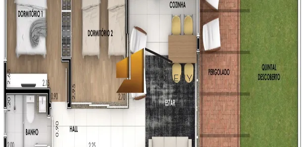 Apartamento com 2 Quartos à venda, 70m² no Camburi, São Sebastião