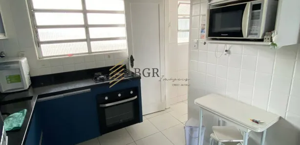 Apartamento com 2 Quartos para alugar, 111m² no Gonzaga, Santos