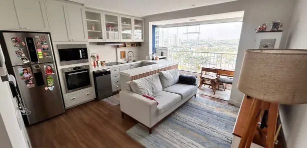 Apartamento com 2 Quartos para alugar, 52m² no Bethaville I, Barueri