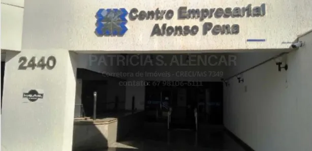 Conjunto Comercial / Sala à venda, 124m² no Centro, Campo Grande